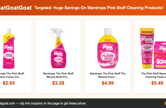 Targeted: Huge Savings On Stardrops Pink Stuff Cleaning Products!