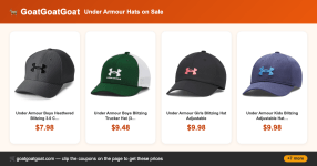 Under Armour Hats on Sale