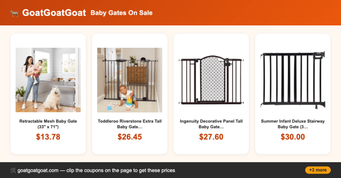 Baby Gates On Sale