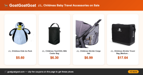J.L. Childress Baby Travel Accessories on Sale