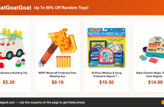 Up To 50% Off Random Toys!