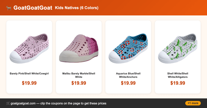 Kids Natives (6 Colors)