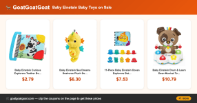 Baby Einstein Baby Toys on Sale