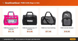 PUMA Duffel Bags on Sale