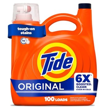 4 Huge Tide Bottles, $9.61 Each After Rebate (125 oz, Reg. $19.94 Each!)