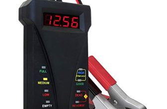 MOTOPOWER MP0514A 12V Digital Car Battery Tester Voltmeter and Charging System A