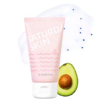 Saturday Skin Face Peeling Gel – Fruit Enzyme Exfoliating Scrub, 2.53 fl oz