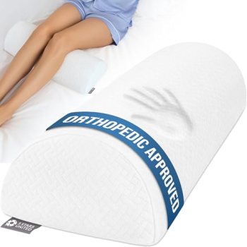 5 STARS UNITED Knee Pillow for Back Sleeping