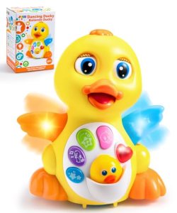 JOYIN Baby Toys Duck, Infant Dancing Crawling Musical Toys 6+ Months