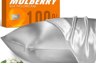 100% Mulberry Silk Pillowcase for Hair and Skin