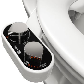 CLEAR REAR Bidet Attachment for Toilet Seat