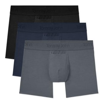 Tommy John Men’s Second Skin 4” Trunk Underwear, X-Large