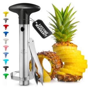 Zulay Kitchen Stainless Steel Pineapple Corer & Slicer