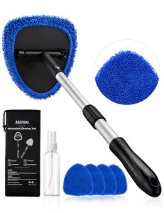AstroAI 21″ Extra-Long Windshield Cleaner Tool & Car Interior Detailing Kit