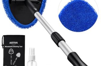 AstroAI 21″ Extra-Long Windshield Cleaner Tool & Car Interior Detailing Kit