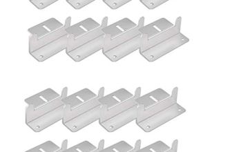 BougeRV 16 Units Solar Panel Mounting z Bracket