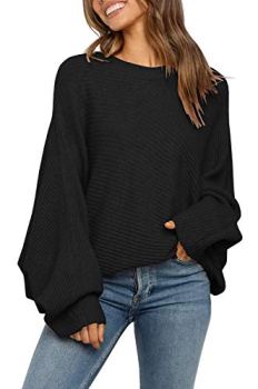 Mafulus Womens Oversized Sweater Fall Winter Slouchy Pullover Jumper Tops