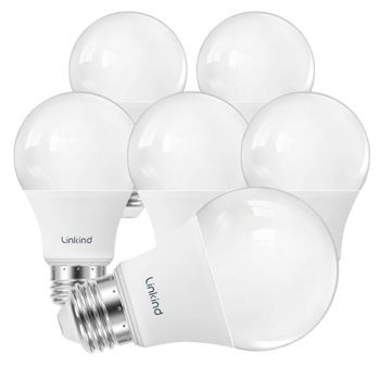 Linkind A19 LED Light Bulbs Dimmable