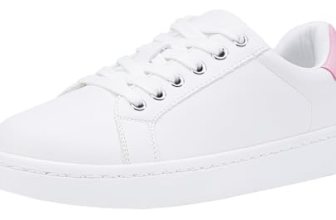 Vepose Women’s White Walking Casual Sneakers