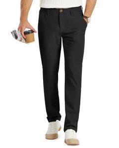 33,000ft Men’s Golf Pants 30″/32″ with 5 Pockets Stretch Quick Dry Dress