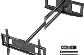 48″ Extension Long Arm Full Motion TV Wall Mount 37-85” TV by WHYFONE