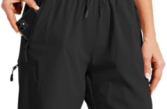 Willit Women’s 7” Hiking Cargo Shorts Lightweight Quick Dry Golf Athletic Summe