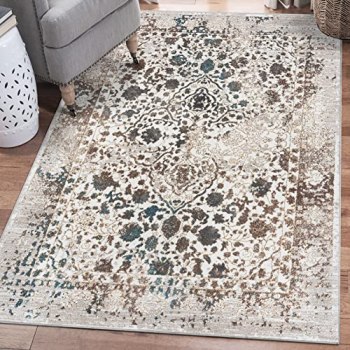 Luxe Weavers Rug Distressed Floral Oriental Area Rug