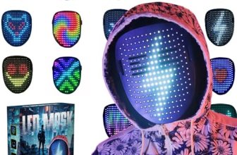 Depointer Life LED Mask Gesture Sensing Light up Mask Cool Gifts for Kids