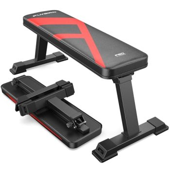 FLYBIRD Foldable Flat Weight Bench for Home Gym