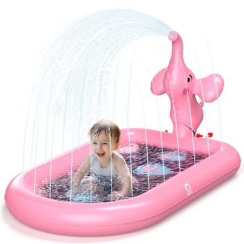 QPAU Splash Pads for Toddlers 1-3