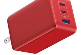 128W USB C Wall Charger,GaN III 3-Port Fast Charging Station