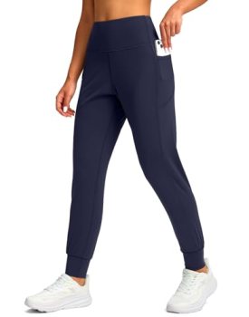Viodia Women’s Joggers with Pockets High Waisted Athletic Workout Yoga Jogger Pa