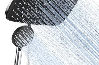 Veken 11.8“ Rain Shower Head with Handheld,Dual High Pressure Shower Heads