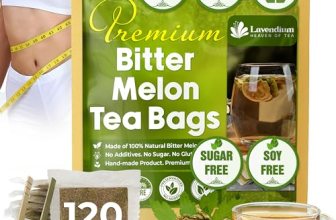 Lavendium Bitter Melon Tea Bags, Caffeine-Free, 120 Count