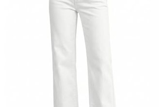 GRAPENT Summer Jeans for Women 2025 Trendy Straight Leg Pants Tummy Control Jean