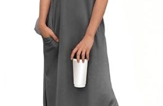 GRECERELLE Women’s Summer Casual Loose Beach Split Long Maxi Dress with Pockets