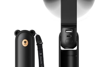 JISULIFE 3 IN 1 Portable Fan with Power Bank & Flashlight Featured