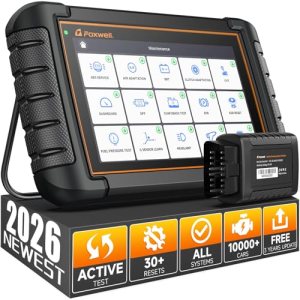 2026 FOXWELL Scanner NT809BT OBD2 Scanner Diagnostic Tool with 30+Resets