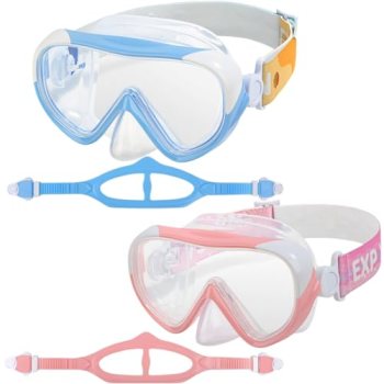 Ultimate 180 Kids Swim Goggles – Anti-Fog Child Diving Mask with Nose Cover & Fa