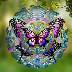 Cawalap Wind Spinners Outdoor Butterfly – Birthday Gifts for Women