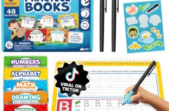 Magic Grooved Writing Practice Books for Kids 3-7