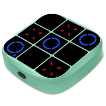 Tic-Tac-Toe Bolt Game, 4-in-1 Handheld Puzzle Games Console