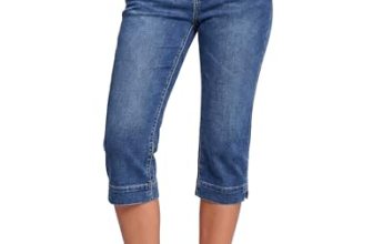 luvamia Womens Capri Pants for Summer Women’s Capris and Cropped Pants Jeans Wom