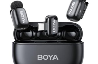 BOYA mini 2 Wireless Lavalier Microphone for iPhone 15/16/17 & Android