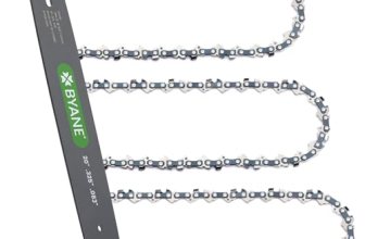 BYANE 20 Inch Chainsaw Bar and Chain Combo, .325″ .063″ 81DL