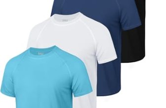 IHU Boys Rash Guard Short Sleeve Swim Shirts UPF 50+ Neon Rashguard for Kid