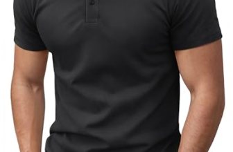 Cotrasen Polo Shirts for Men Cotton Pique Short Sleeve 3 Classic Fit, Black