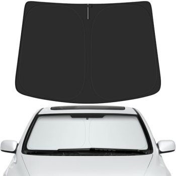 PeakPurit Car Windshield Sun Shade for Honda 2006-2011 Civic Accessories (OEM De