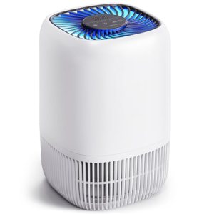 VOOPNU Air Purifiers for Home, High Efficiency Filter Up to 1076 Ft², White