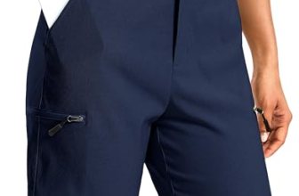 Women’s 7″ Hiking Golf Quick Dry Cargo Shorts with Pockets Navy Blue XS
